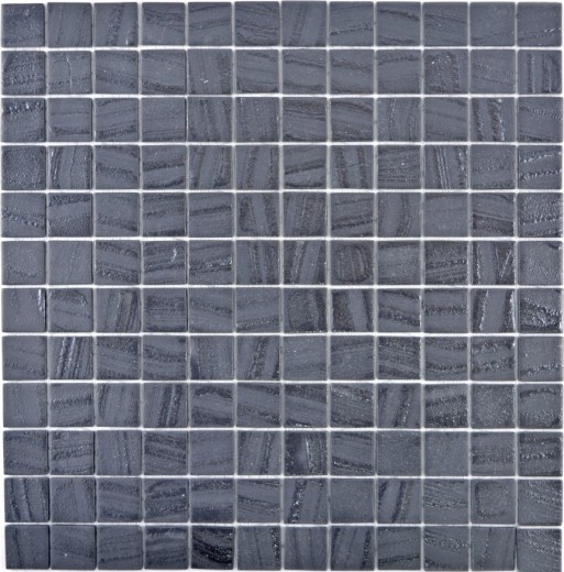 Échantillon manuel de carreau de mosaïque ECO Recycling GLAS ECO noir anthracite MOS360-03_m