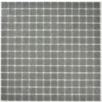 Mosaïque de verre Carreau de mosaïque Gris Spots douche SALLE DE BAINS MUR cuisine - MOS200-A09-N