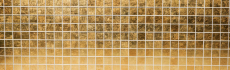 Motif manuel Carreau de mosaïque de verre translucide Crystal or structure MOS120-0746_m