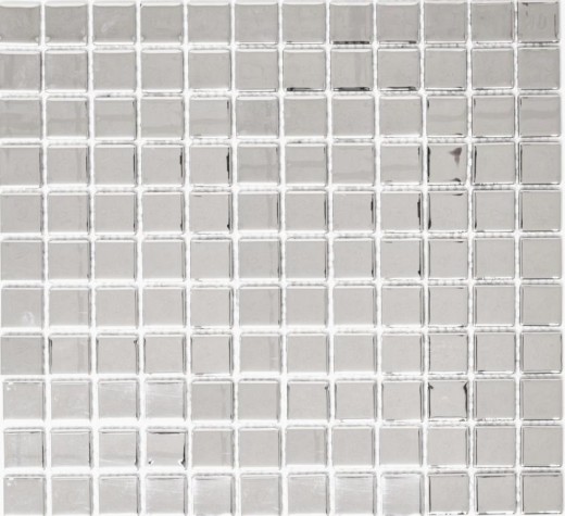Motif main Carreau de mosaïque translucide en verre Crystal EP argent BAD WC cuisine MUR MOS60-0206_m