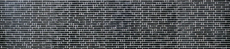Échantillon manuel Carreau de mosaïque composite translucide Mosaïque de verre Crystal Chic noir MOS87-MV708_m