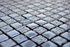 Motif main Carreau de mosaïque Translucide platine Mosaïque de verre Crystal EP Platine Verre BAD WC Cuisine MUR MOS92-0327_m