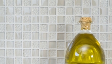 Lüster Luxe Deluxe Carreaux de mosaïque de verre Crystal cream blanc MOS88-8LU90