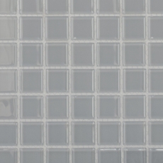 Carreau de mosaïque Mosaïque de verre gris clair Mosaïque de piscine MOS60-0204