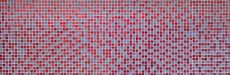 Mosaïque de verre Mosaïque rouge rose Résine mat Verre laiteux givré Carrelage cuisine - MOS92-0911