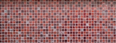 Pierre artificielle Rustique Carreau de mosaïque Verre Mosaïque Résine rouge feu foncé SALLE DE BAIN WC DOSSIER CUISINE MUR - MOS82-0906