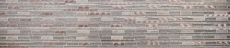 Échantillon manuel Carreau de mosaïque Translucide aluminium beige cuivre composite Mosaïque de verre Crystal pierre alu beige cuivre MOS49-GV74_m
