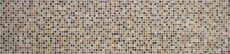 Mosaïque de verre Pierre naturelle Carreau de mosaïque beige clair Verre brisé Marbre brun clair beige crème Carrelage salle de bain - MOS92-1053