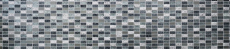 Plaquette Rectangle Carreaux Mosaïque de verre Pierre Rétro argenté anthracite Structure Revêtement mural Carreaux de cuisine WC - MOS83-CRS2