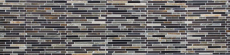 Échantillon manuel Carreau de mosaïque Translucide beige marron gris noir composite Mosaïque de verre Crystal pierre MOS86-0206_m