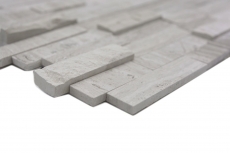 Pierre naturelle autocollante Marbre Carreaux muraux Fond de cuisine Parement mural DIY MOS200-0120