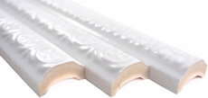 Céramique blanche Borde Bordure TUBA blanc brillant MOSBor-PARIS-0102_f