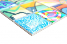 Céramique Carreau Mosaïque Coloré Retro Style Carreaux Mosaïque POP UP ART Design Revêtement mural Carrelage