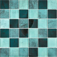 Motif main Crystal transparent mosaïque de verre pétrole mur carrelage cuisine douche bain MOS88-0018_m