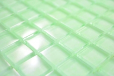 Mosaïque de verre Carreau de mosaïque fluorescent vert pastel Carreau de mur Carreau de cuisine Carreau de salle de bain WC - MOS88-0104