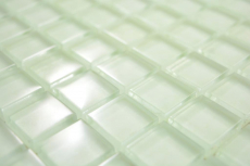 Mosaïque de verre Carreau de mosaïque fluorescent vert pastel Carreau de mur Carreau de cuisine Carreau de salle de bain WC - MOS88-0104