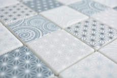 Échantillon manuel GLAS Mosaïque ECO bleu mur carrelage cuisine salle de bain carreau de mosaïque mur carrelage cuisine salle de bain MOS16-0104_m