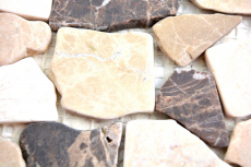 Marbre Bordure Bordure Ciot Castanao Biancone MOSBOR-CB15_f
