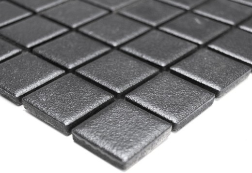 Mosaïque céramique Carreaux de mosaïque antidérapant antidérapant bac de douche soft noir MOS18-0311-R10