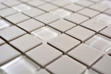 Carreau de mosaïque Céramique grise non émaillée Mosaïque de verre Receveur de douche MOS18-0202-R10_f
