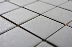 Échantillon manuel de carreaux de mosaïque Céramique grise métal RUTSCHEMENTS MOS14-0222-R10_m