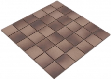 Céramique Carreau Mosaïque MARRON BEIGE MIX INTERMEDIAIRE Carrelage cuisine - MOS16-1211-R10