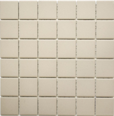 Carreau de mosaïque Céramique beige clair magnolia non émaillé RUTSCHEMMEND MOS14B-1211-R10_f
