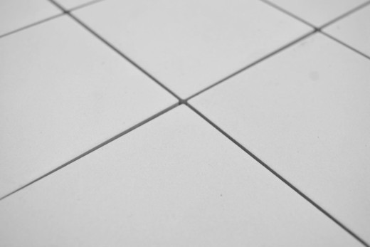 Mosaïque Carreau de mur Sol Céramique Blanc Antidérapant Antidérapant Bac de douche Carreau de sol - MOS22-0102-R10