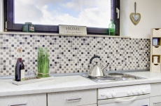 Carreau mosaïque céramique beige clair gris vieux blanc anthracite non émaillé antidérapant carrelage - MOS18-0205