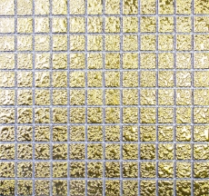 Mosaïque céramique or Carreau de mosaïque structure mur Carrelage cuisine Carrelage cuisine mur douche MOS18-0707