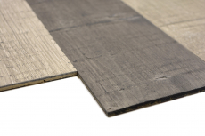 Panneaux de bois autocollants Panneau mural en bois Panneau mural gris - MOS170-W356 ( 9 pièces)