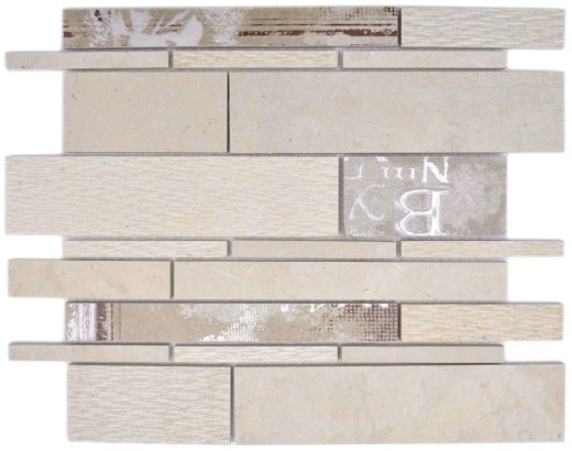 Marbre Mosaïque Mosaïque céramique rouge-brun Carreau mural Carrelage - MOS180-A01STB