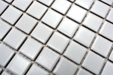 Motif manuel Carreau de mosaïque Céramique BLANC MATTE Mur Carrelage cuisine salle de bain douche MOS18-0111_m