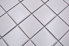 Motif main mosaïque carreau céramique blanc mat carrelage mur salle de bain MOS16B-0111_m