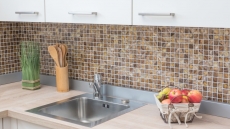 Motif main Mosaïque Coquillage Beige Carrelage mural Salle de bain MOS150-SM2569_m