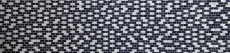 Motif main mosaïque carreau aluminium Brick aluminium noir carrelage cuisine MOS48-0208_m