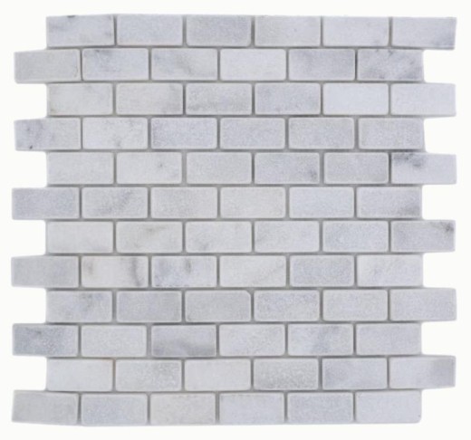 Motif main Carreau de mosaïque Marbre Pierre naturelle blanche Brick Ibiza Antique Marble MOSSopo-46692_m