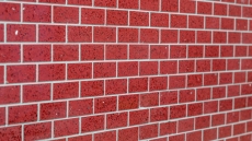 Motif main Mosaïque Carrelage Quartz Composite Pierre artificielle Brick Artificial rouge MOS46-ASMB4_m