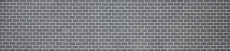 Motif à main Mosaïque Carrelage Quartz Composite Pierre artificielle Brick Artifical gris MOS46-0204_m