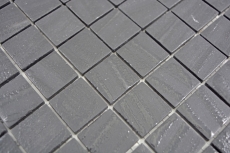 Échantillon manuel de carreau de mosaïque ECO Recycling GLAS ECO noir anthracite MOS360-03_m