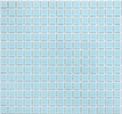 Motif manuel Carreau mosaïque en verre bleu clair Carrelage mural Carrelage de salle de bain Dos de douche MOS200-A11-N_m
