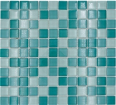 Motif main Carreau de mosaïque translucide vert Mosaïque de verre Crystal vert SALLE DE BAINS WC CUISINE MUR MOS72-0602_m