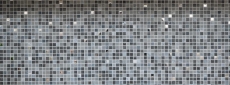 Motif manuel Carreau de mosaïque Pierre translucide noir NERO SALLE DE BAINS WC CUISINE MUR MOS91-0334_m