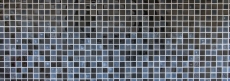 Échantillon manuel Carreau de mosaïque Translucide gris foncé noir Mosaïque de verre Crystal Pierre Relief gris foncé noir MOS83-HQ29_m