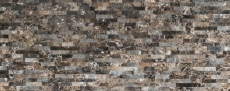 échantillon manuel carreau mosaïque autocollant marbre pierre naturelle brun foncé pierre naturelle emperador foncé MOS200-0113_m