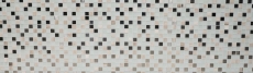 échantillon manuel carreau de mosaïque autocollant pierre translucide acier inoxydable blanc mosaïque de verre Crystal pierre acier blanc verre MOS200-4CM32_m