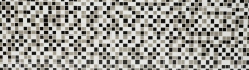 échantillon manuel carreau de mosaïque autocollant translucide brun noir blanc mosaïque de verre Crystal brun noir blanc MOS200-4CM30_m