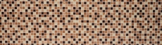 Échantillon manuel Carreau de mosaïque autocollant Pierre translucide beige marron Mosaïque de verre Crystal Pierre beige marron MOS200-4M372_m