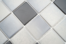 Échantillon manuel de carreaux de mosaïque CÉRAMIQUE GRIS MIX RUTSCHICHER MOS16-2211-R10_m