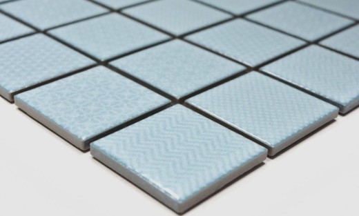 Carreaux de mosaïque TURQUOISE AQUABLAU CLAIR SALLE DE BAINS PISCINE Carrelage cuisine mur MOS16-0402_f | 10 Tapis de mosaïque